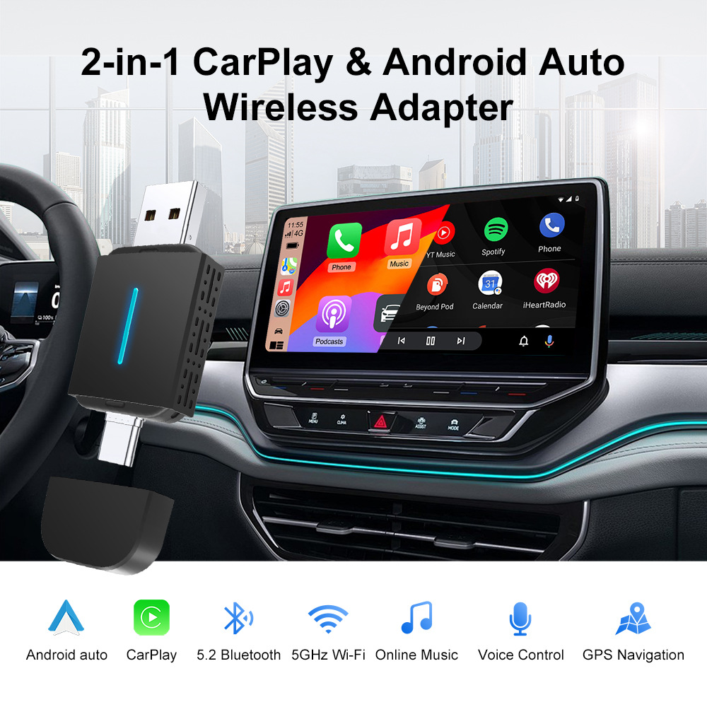 无线CarPlay盒子 解锁车载互联的便捷新体验